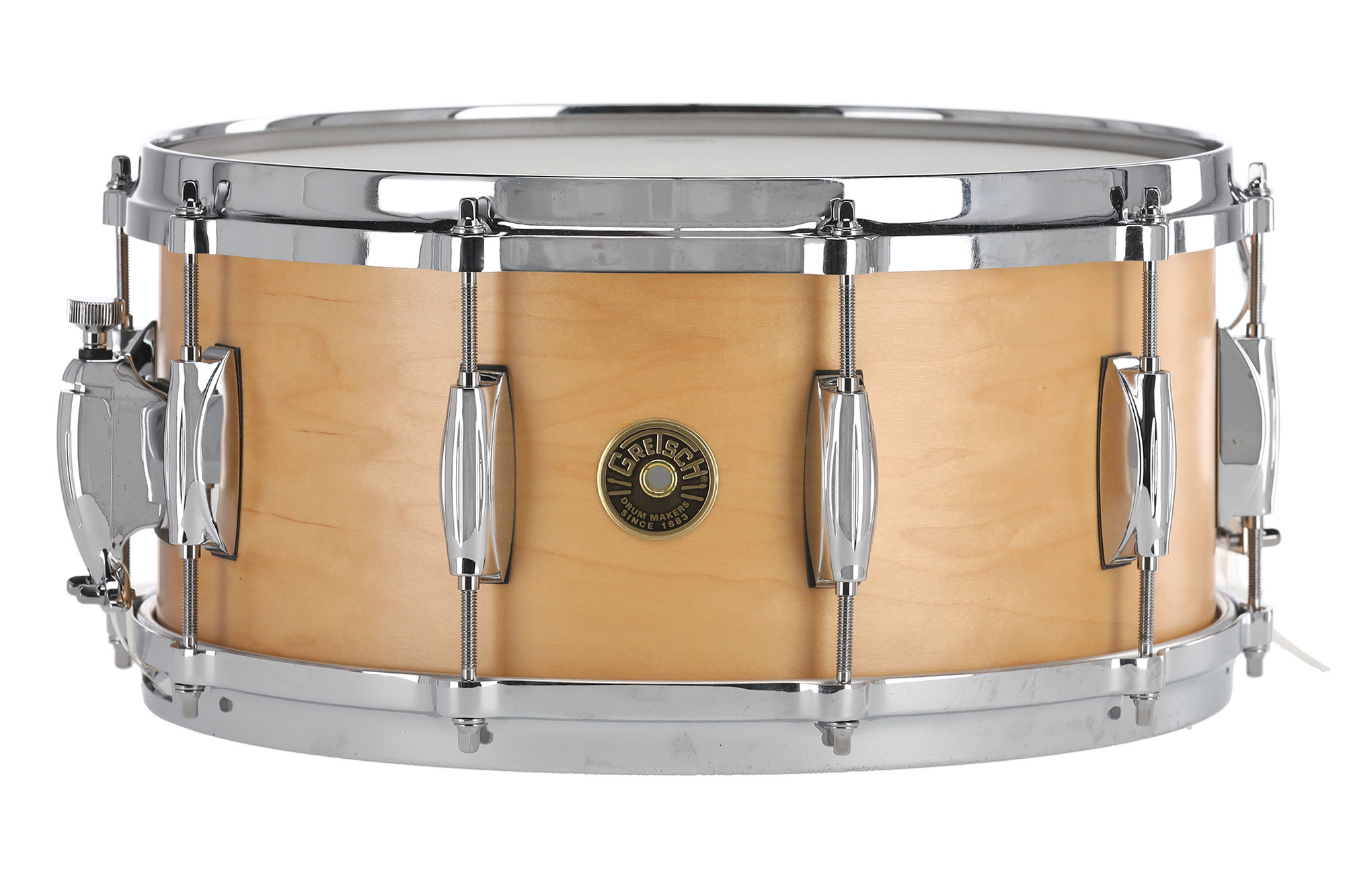 14"x6,5" Snare Drum USA Custom Satin Natural